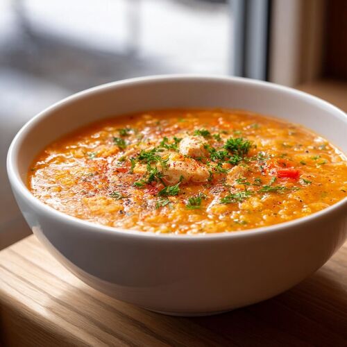 суп с чечевицей