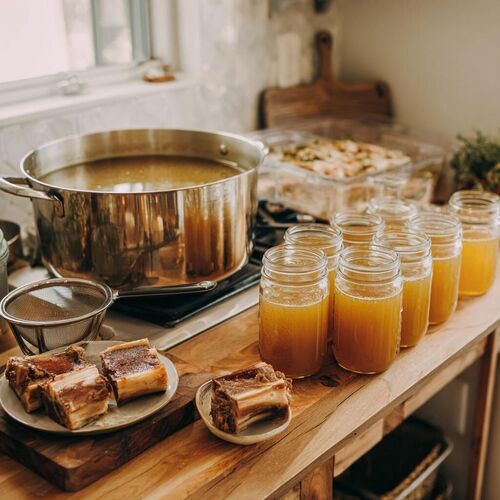 говяжий костный бульон