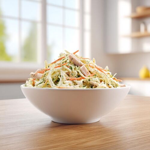 protein salad with turkey for dinner