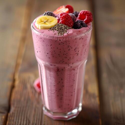 смузи с семенами чиа