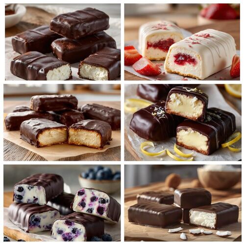 Healthy Eating glazed curd bars