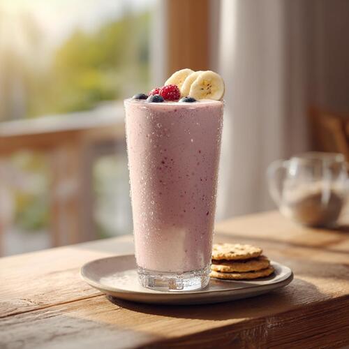 пп смузи на завтрак