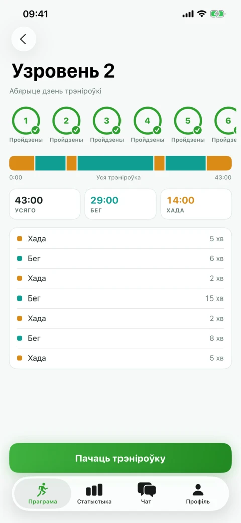 Пачні бегаць з СІТ 30