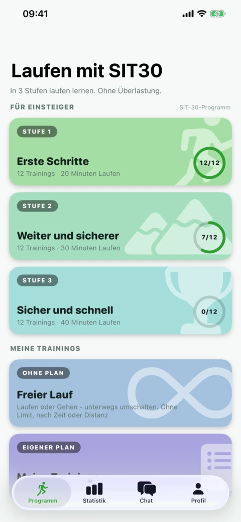 Lauf los mit SIT 30